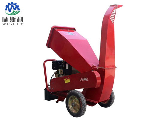 Κίνα 15KW κόκκινο ξύλινο πελέκι Mulcher, μηχανή diesel καταστροφέων εγγράφων πελεκιών κήπων προμηθευτής