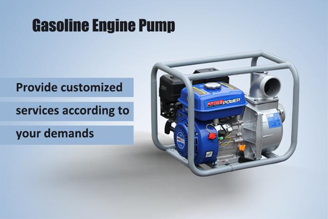 Ηλεκτρική υδραντλία βενζίνης έναρξης Wp30 για την άρδευση 3600 χορτοταπήτων ταχύτητα περιστροφής/λεπτό